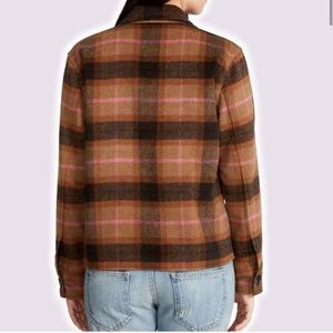 Steve Madden Brown Plaid Women's Jacket